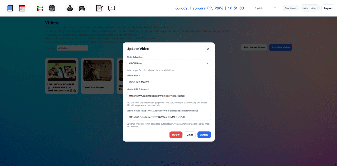 Kids Safe Browser videos view 3